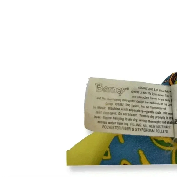 BJ From Barney the Dinosaur Water Toy. Preloved - Picture 3 of 3